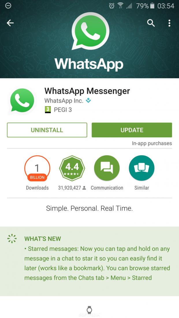 whatsapp instructions for android